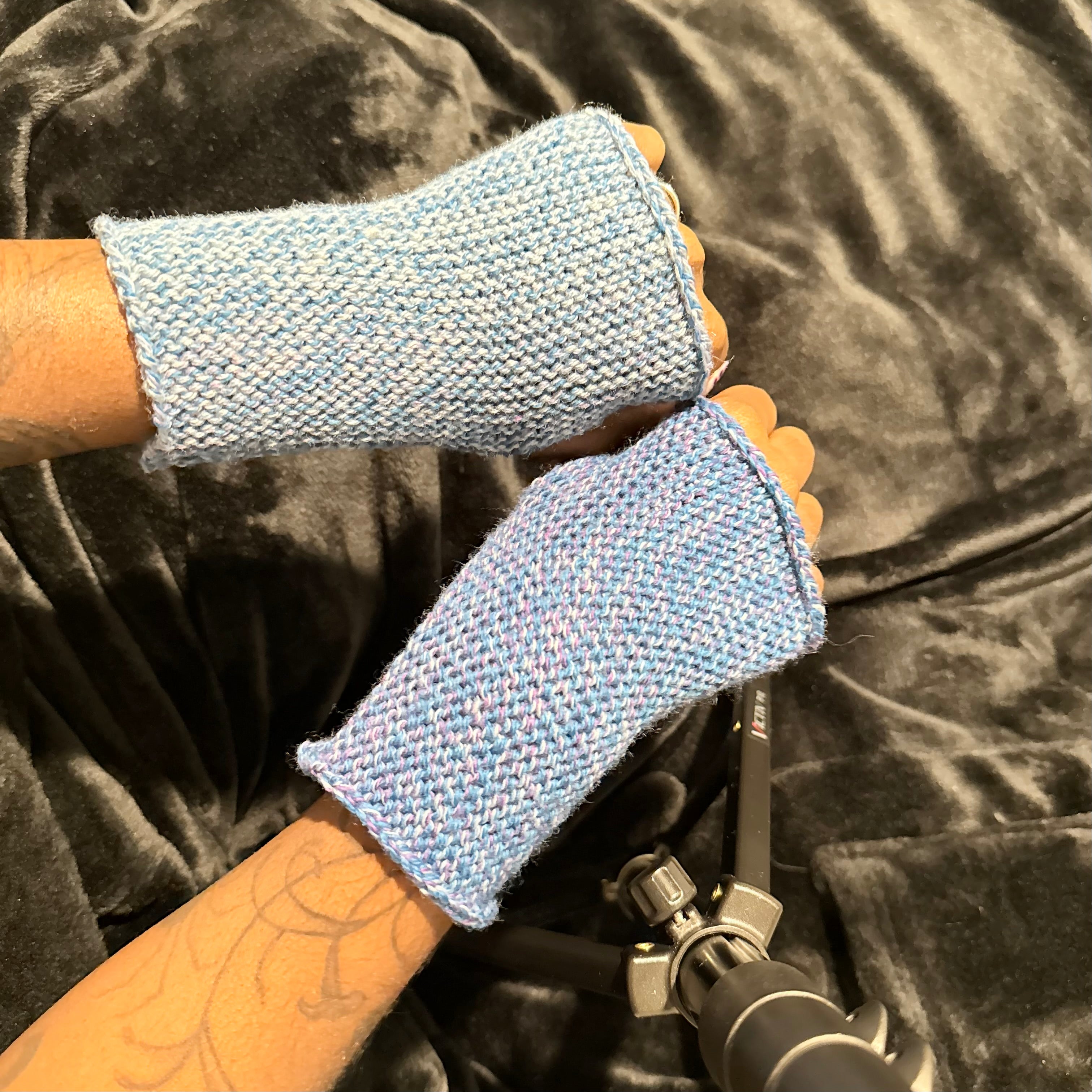 Blueberry Fingerless Gloves